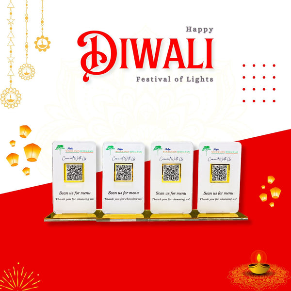 Menu Standee (Pack of 4)