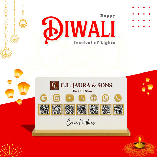 7 QR Smart Premium Standee