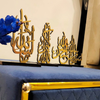 Mini Table Decor - Car Stand Islamic Art - Set of 4-SUBHANALLAH, ALHAMDULILLAH, ALLAHUAKBAR, MASHA ALLAH