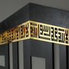 Kaaba Decor written First Kalima and ALLAH Name Wooden/Acrylic Islamic Wall Art