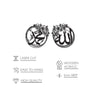 Allah (SWT) and Mohammad (PBUH) Islamic Wall Art Acrylic - Circle Design